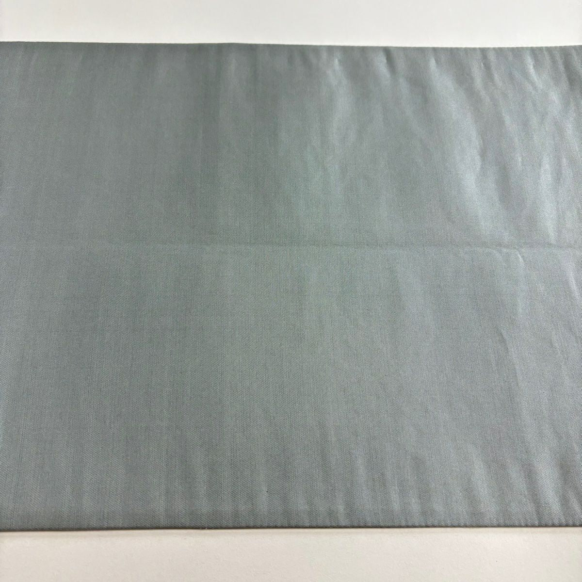 【美品】 袋帶 秀品級 幾何學圖案 銀通過 渲染 墨色 大鼓圖案 純蠶絲