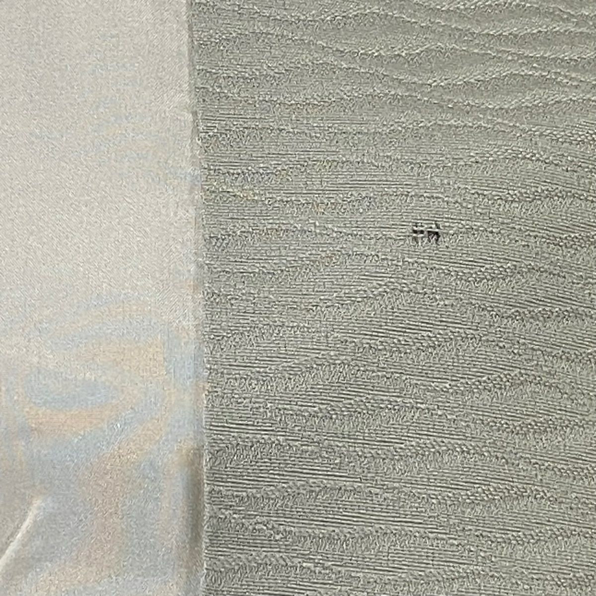 【美品】訪問服 身長153.5cm 袖長61cm S 雙層 幾何學 漸層 淡黃 純蠶絲 逸品級