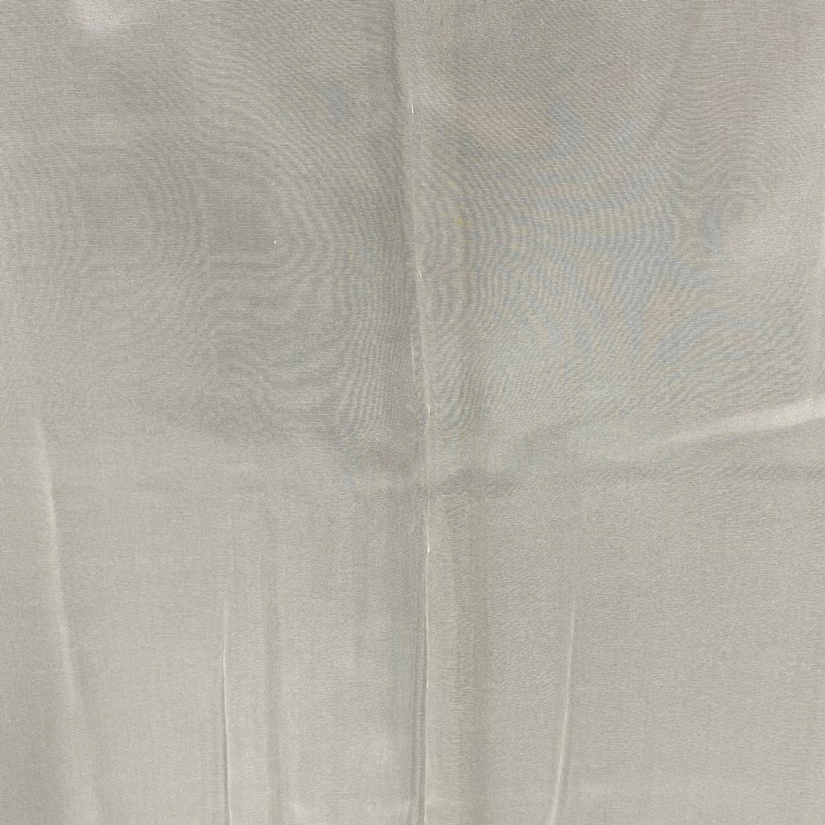 色留袖禮服 身長160.5cm 袖長64cm M 雙層 落款有 松樹竹子梅花 仙鶴 金絲 金銀彩 灰紫 純蠶絲 秀品級 一個紋