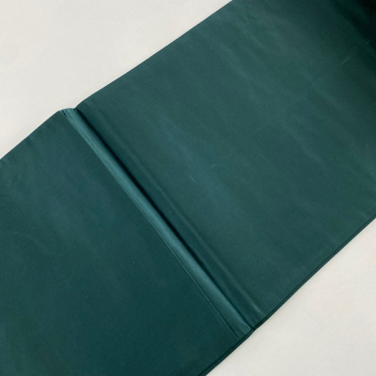 袋帶 秀品級 笠松樹 仙鶴 金絲 金金箔 深綠 六通 純蠶絲