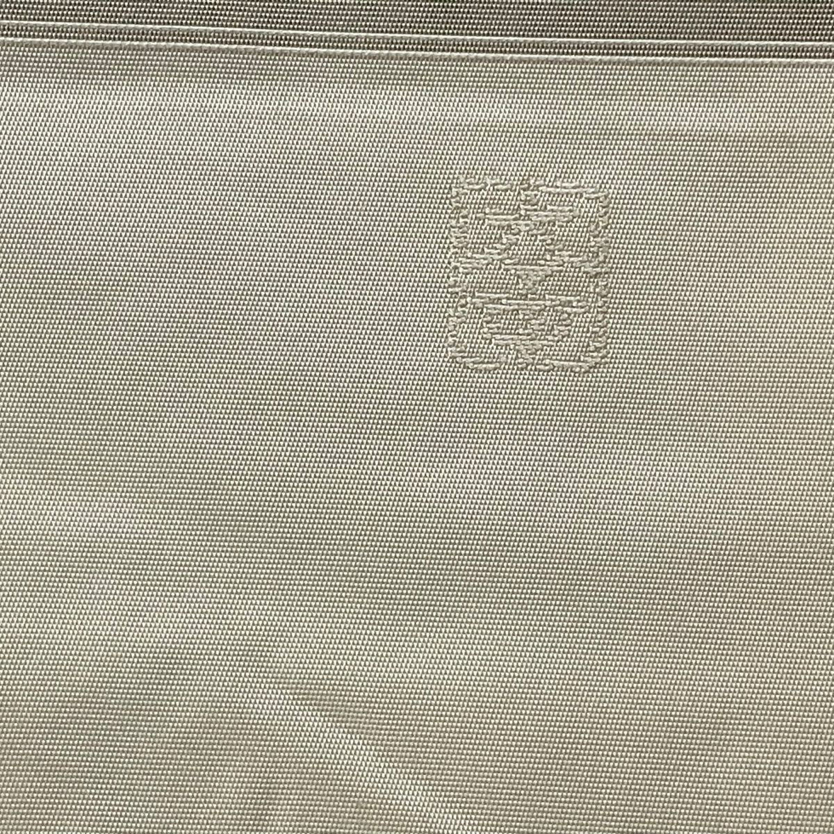 名古屋帶 優品級 落款 松樹葉仕立 雙層 草花紋紋 金金箔 金銀彩 純蠶絲