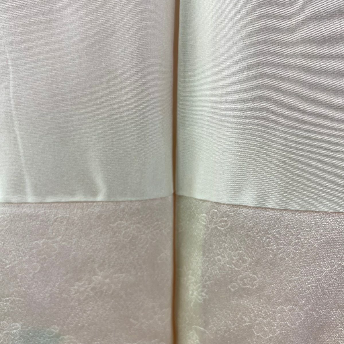 【美品】振袖禮服 身長156.5cm 袖長66cm M 雙層 徳永憲峯 落款あり 辻花染 金通し 金銀彩 粉紅 純蠶絲 逸品級