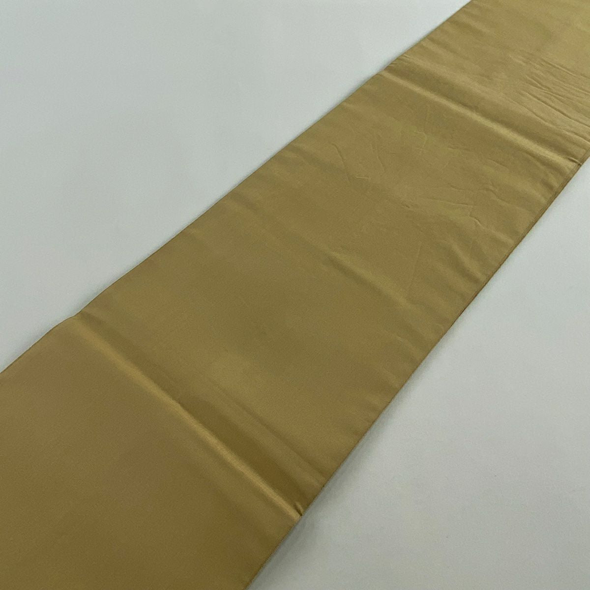 【美品】 袋帶 秀品級 草花紋 圓文 金絲 米色 大鼓圖案 純蠶絲