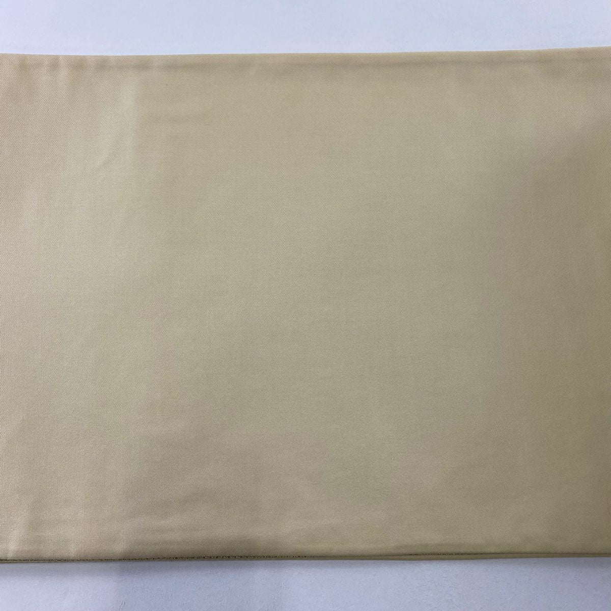 【美品】 袋帶 秀品級 若松樹 櫻花 刺繡 金線 米色 六通 純蠶絲