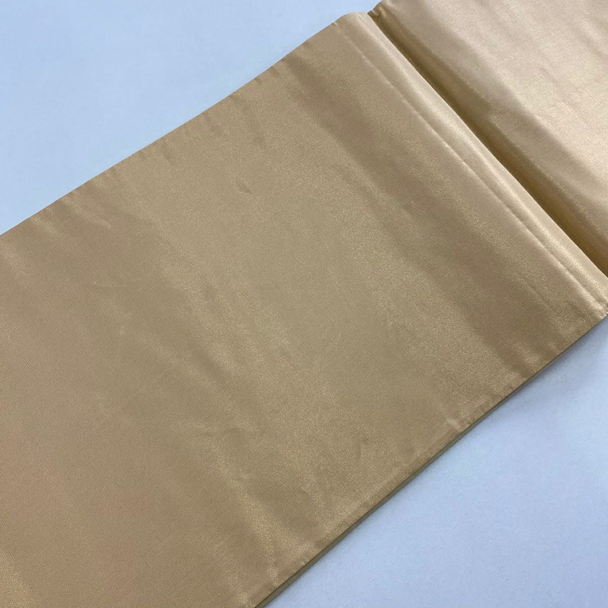袋帶 秀品級 草花紋紋 鴛鴦 唐織 金金箔 金色 六通 純蠶絲