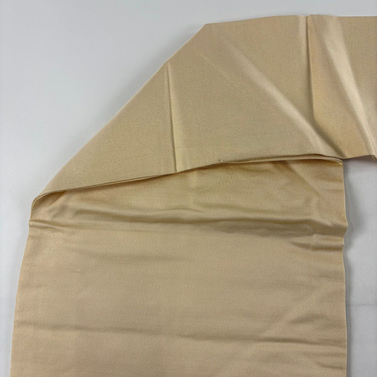 名古屋帶 秀品級 關西仕立 細鈴 草花紋 金銀彩 金金箔 奶油色 純蠶絲