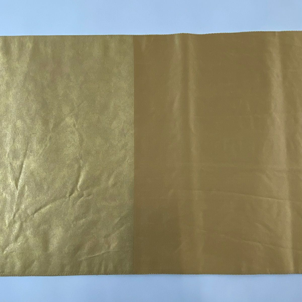 【美品】 袋帶 秀品級 菊花 金色 大鼓圖案 純蠶絲