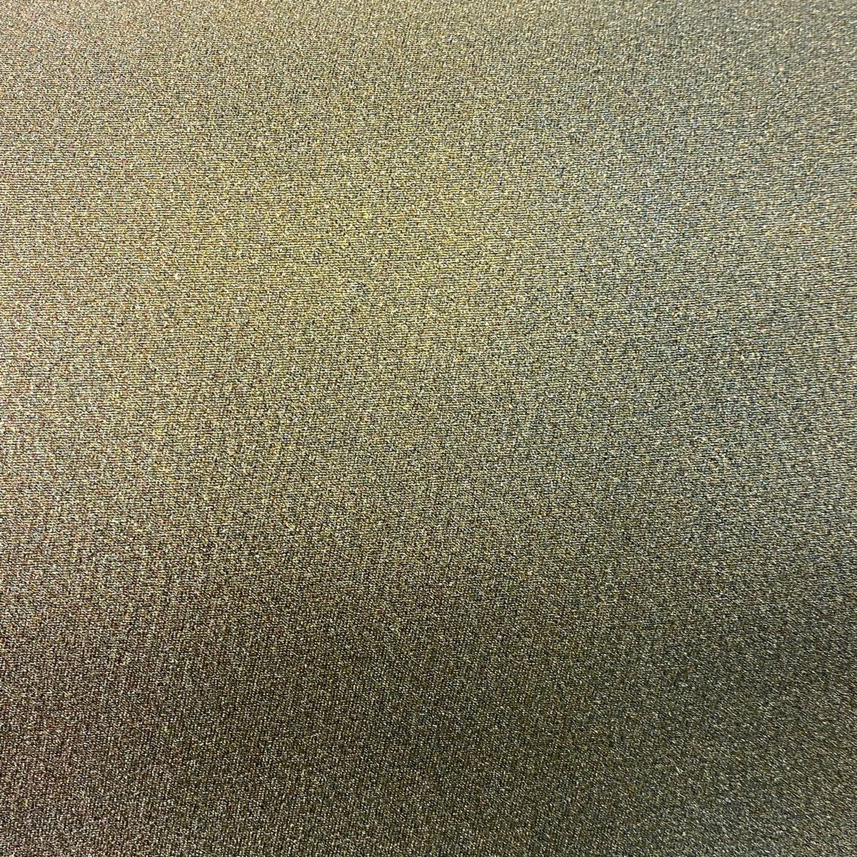 【美品】 袋帶 秀品級 漸層圖案 金銀彩 灰茶 六通 純蠶絲