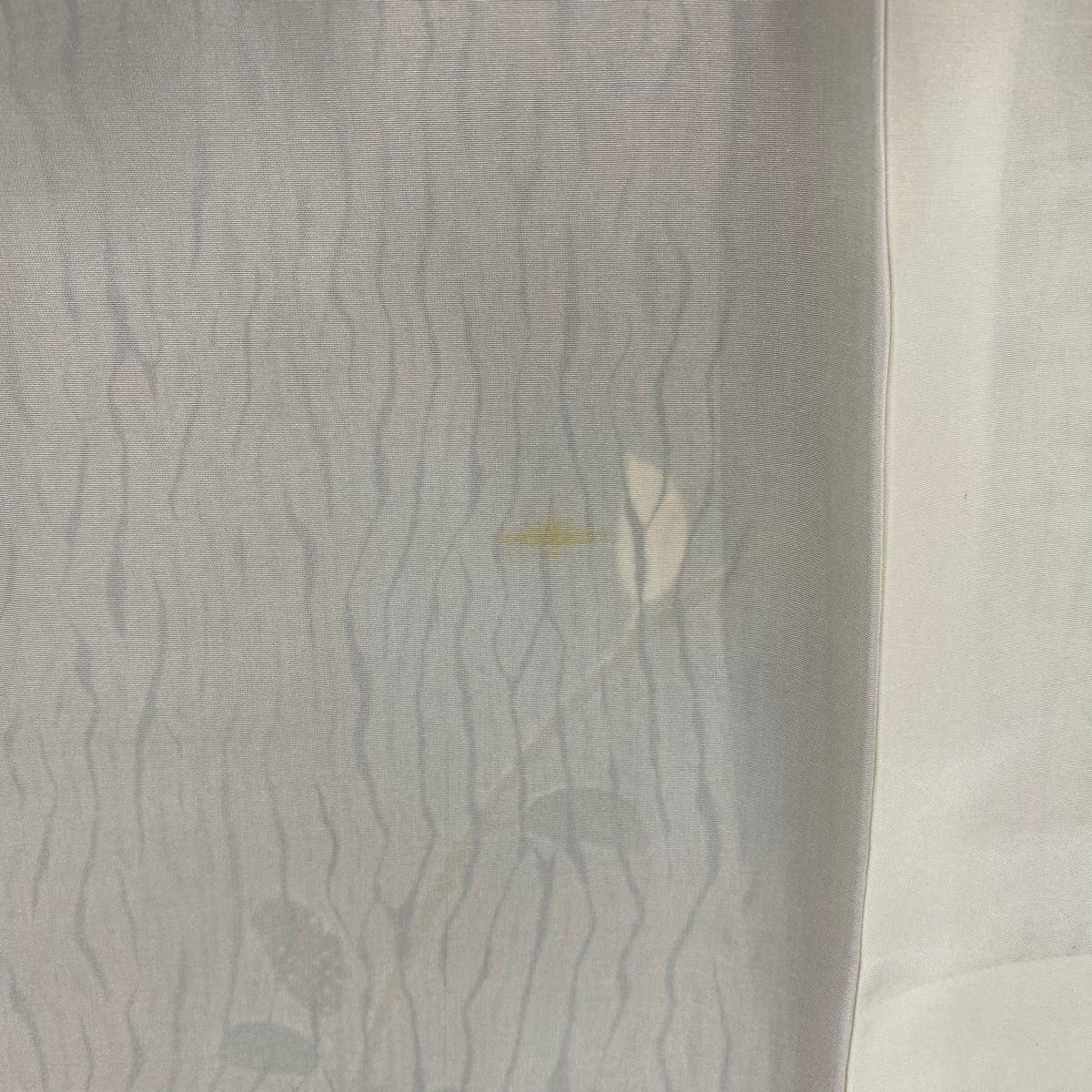 【美品】訪問服 身長155cm 袖長65cm M 雙層 橘 菊花 金絲 金銀彩 小豆 純蠶絲 秀品級