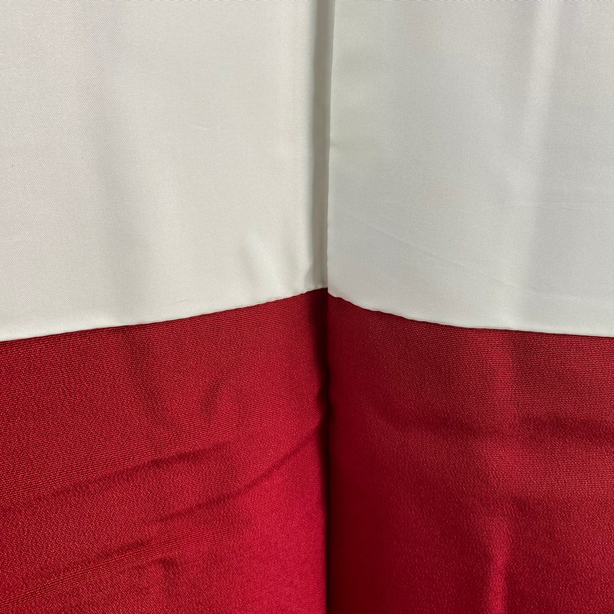 【美品】振袖禮服 身長164cm 袖長71cm L 雙層 大和 辻花染 金通 金銀彩 紅 純蠶絲 逸品級