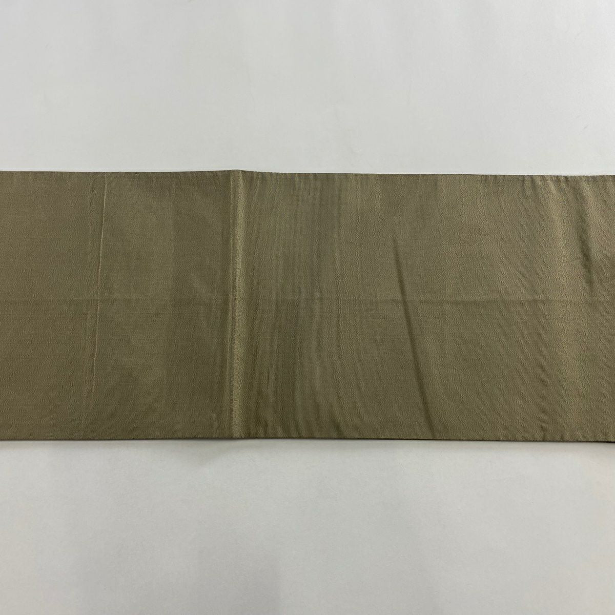 【美品】 袋帶 秀品級 扇子 草花紋 金絲 金金箔 金色 六通 純蠶絲