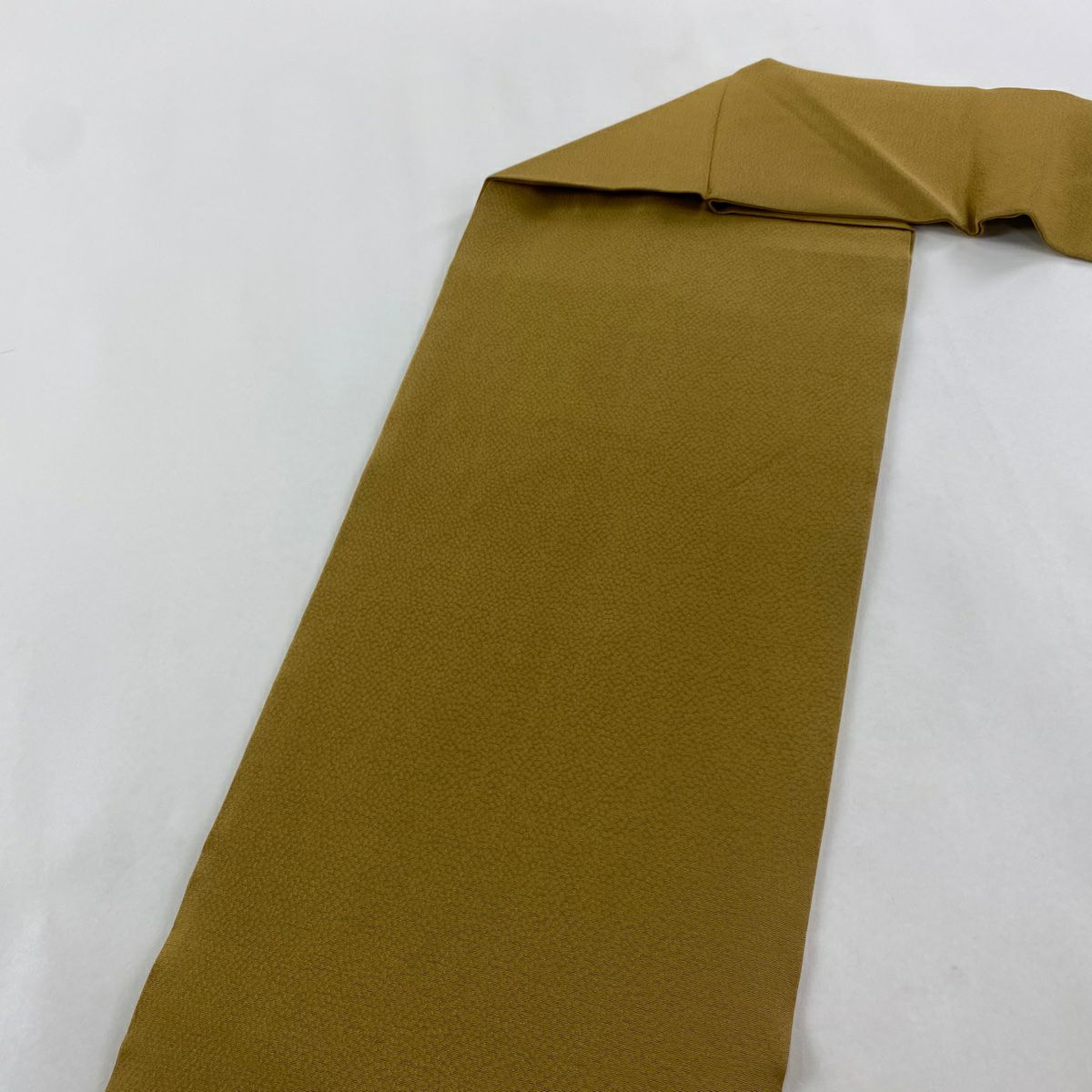 【美品】名古屋帶 秀品級 生物刺繡 金線 米色 純蠶絲