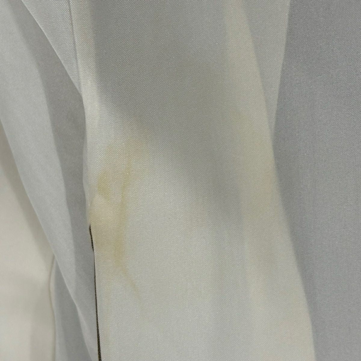 紬織 身長150.5cm 袖長63cm S 雙層 矢羽根 縱條 茶 純蠶絲 秀品級
