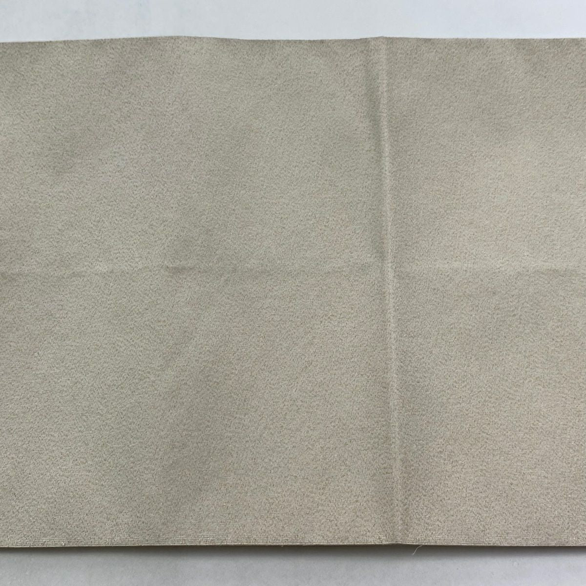 【美品】 袋帶 秀品級 流水 霞 米色 大鼓圖案 純蠶絲