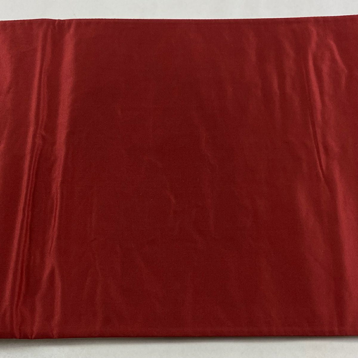 【美品】 袋帶 秀品級櫻花 蝴蝶 金銀彩 金金箔 深紅色 全通 純蠶絲
