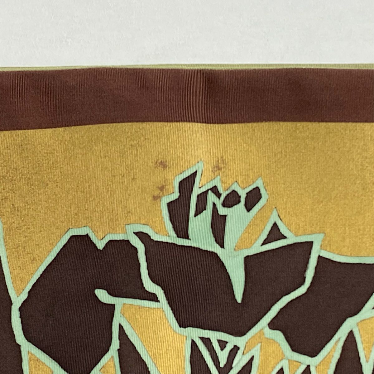 袋帶 秀品級 菖蒲 色紙 金銀彩 茶紫 大鼓圖案 純蠶絲