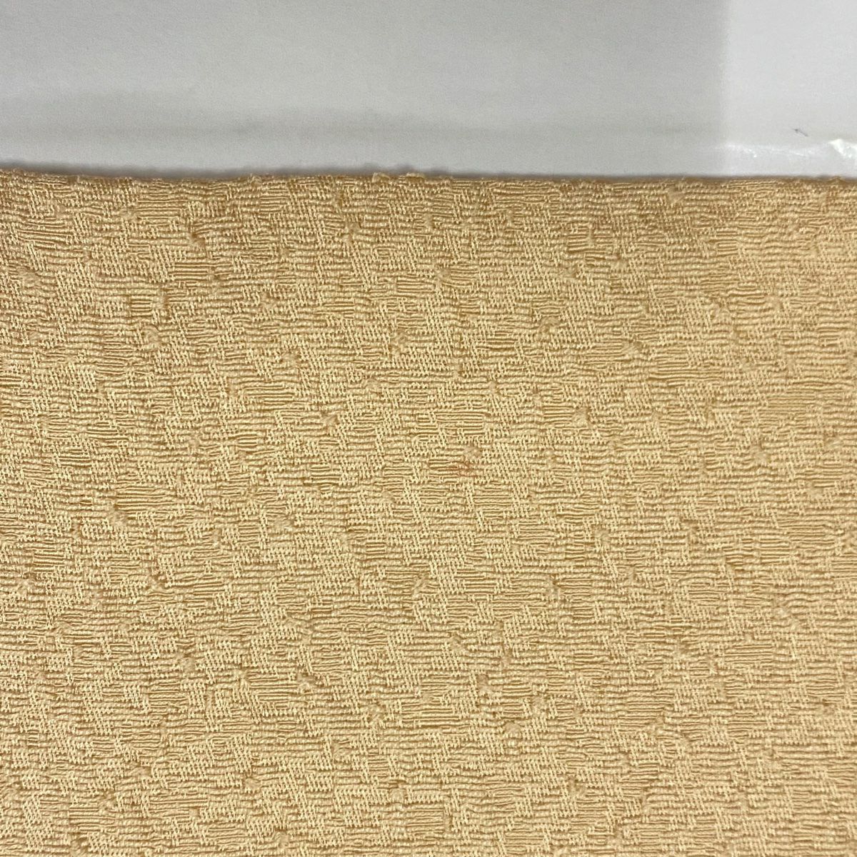 付下 身長152.5cm 袖長62.5cm S 雙層 龜甲紋 草花紋紋 刺繡 漸層 米色 純蠶絲 優品級 一個紋