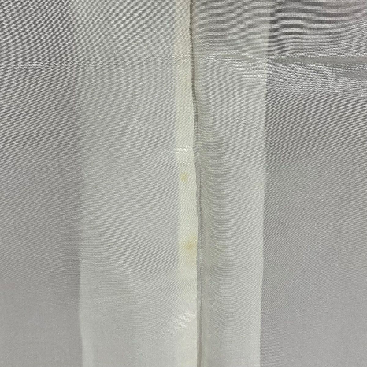 付下 身長160cm 袖長65.5cm M 雙層 樽本伊勢蔵 有落款 姫 龜甲 金銀彩 漸層 小豆 純蠶絲 名品級 一つ紋