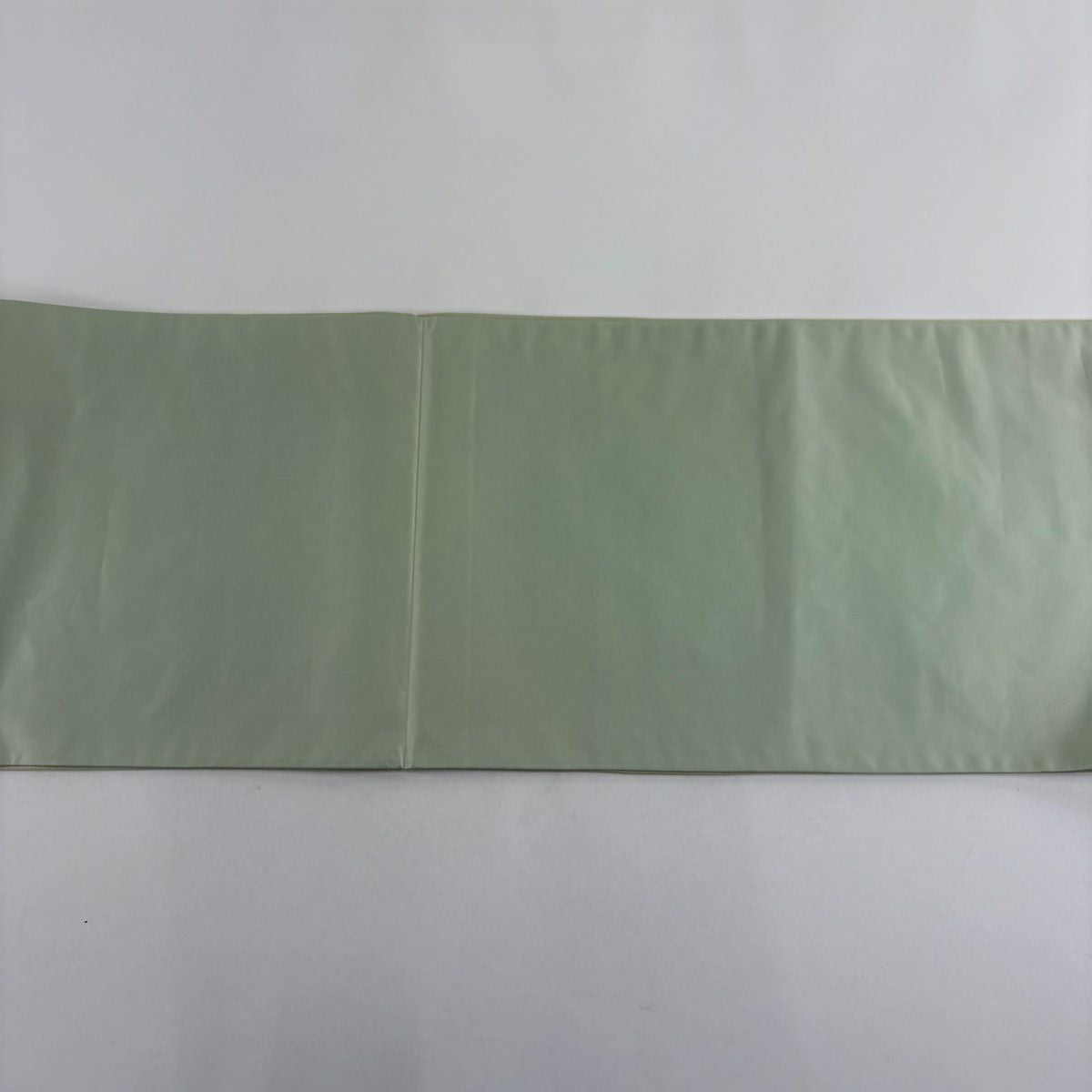 【美品】 袋帶 名品級 花丸紋 橘色 唐織 金金箔 淺綠 六通 純蠶絲