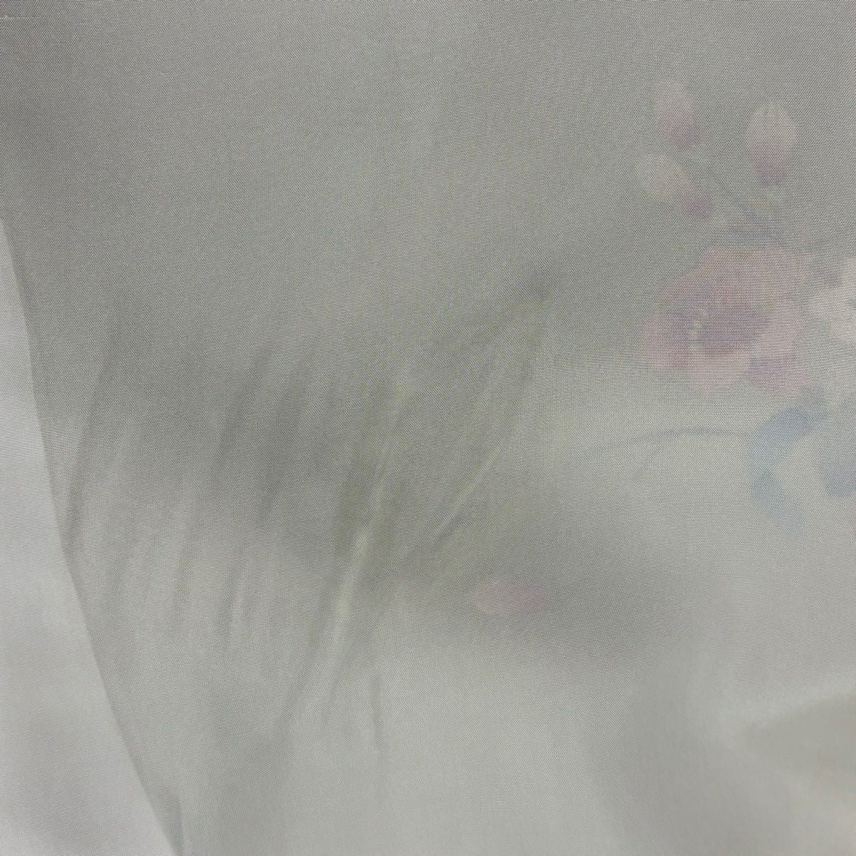訪問服 身長161cm 袖長66.5cm M 雙層 落款あり 枝花 木賊 染分 ぼかし 抹茶 純蠶絲 秀品級