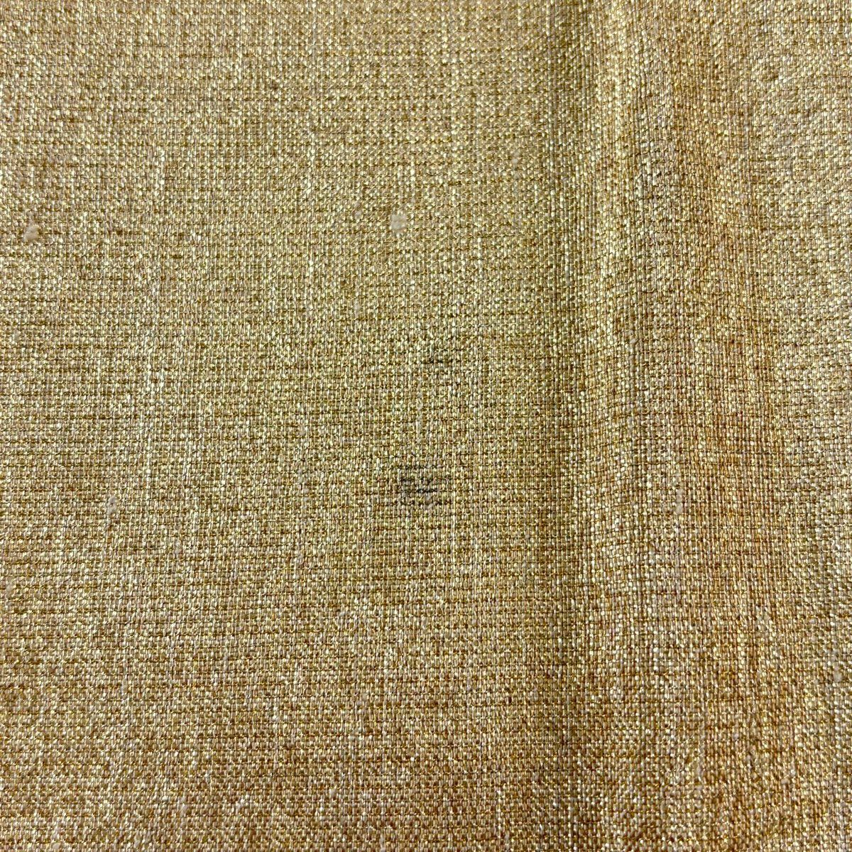 袋帶 秀品級 波頭 金金箔 金色 大鼓圖案 純蠶絲
