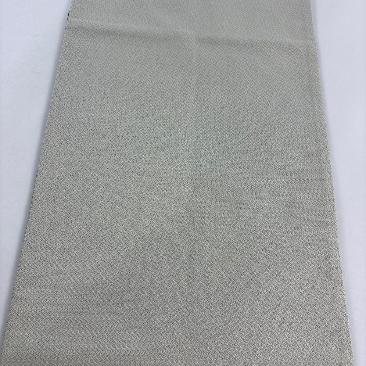 【美品】 袋帶 名品級 幾何學 花 深紫 六通 純蠶絲