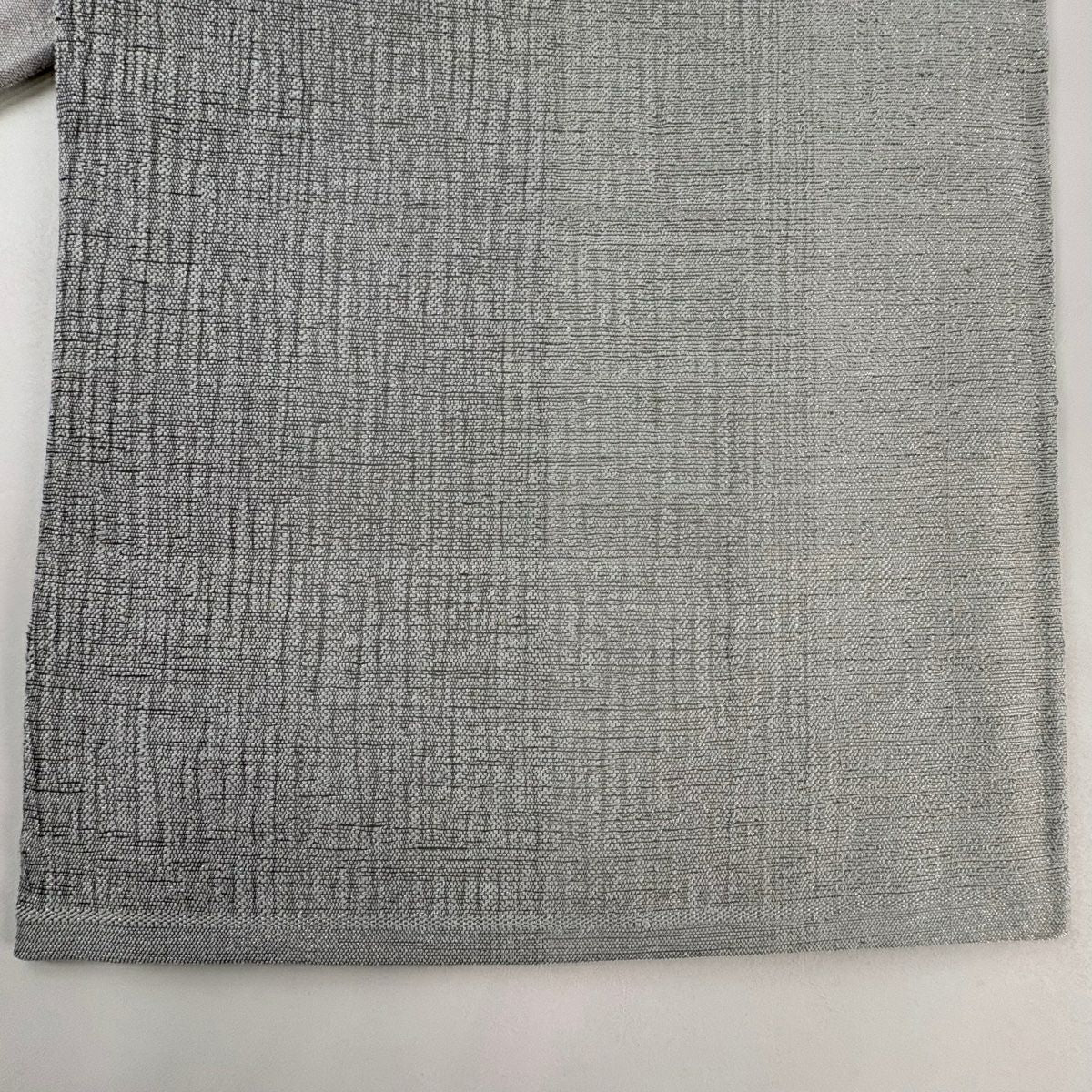 【美品】 袋帶 名品級 關西仕立 波 金銀彩 灰綠 お太鼓圖案 純蠶絲