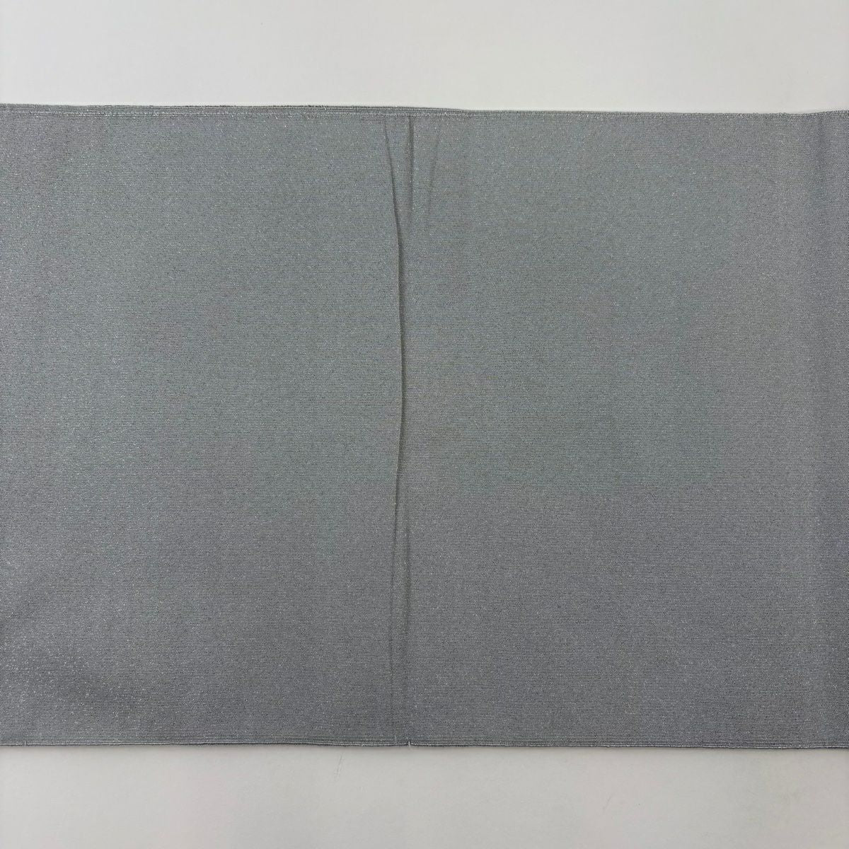【美品】 袋帶 名品級 雲紋 霞 金絲 銀通 青灰 深藍色 お太鼓柄 純蠶絲