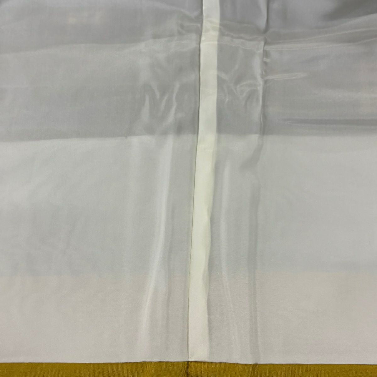 【美品】 紬織 身長159.5cm 袖長66.5cm M 雙層 井格絣 絣 焦茶 純蠶絲 逸品級