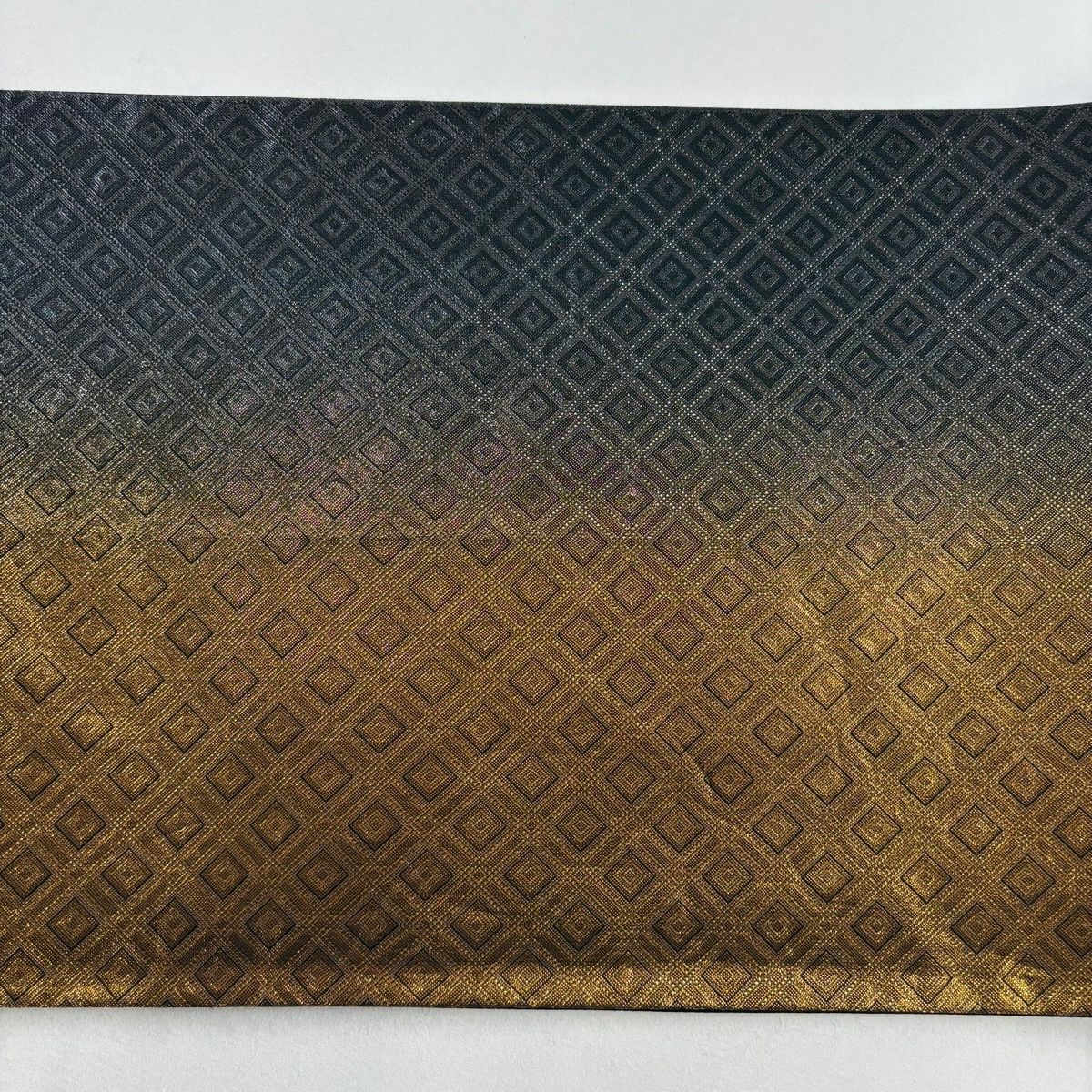 【美品】 袋帶 秀品級 振袖禮服禮服用 垂枝櫻 鳳凰 金銀線 金金箔 金色 六通 純蠶絲