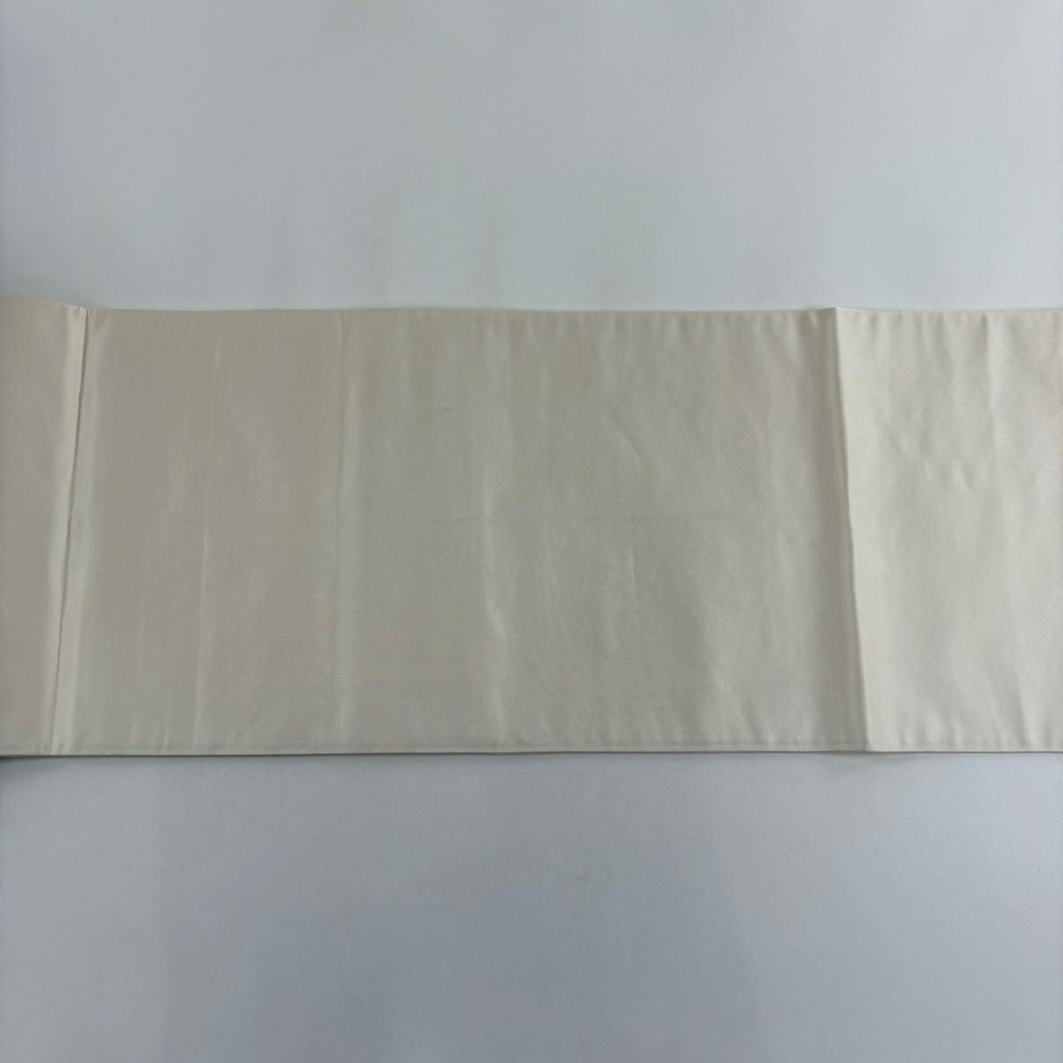 袋帶 名品級 關西仕立 御所車 屏風 刺繡 金金箔 灰 深藍柄 純蠶絲