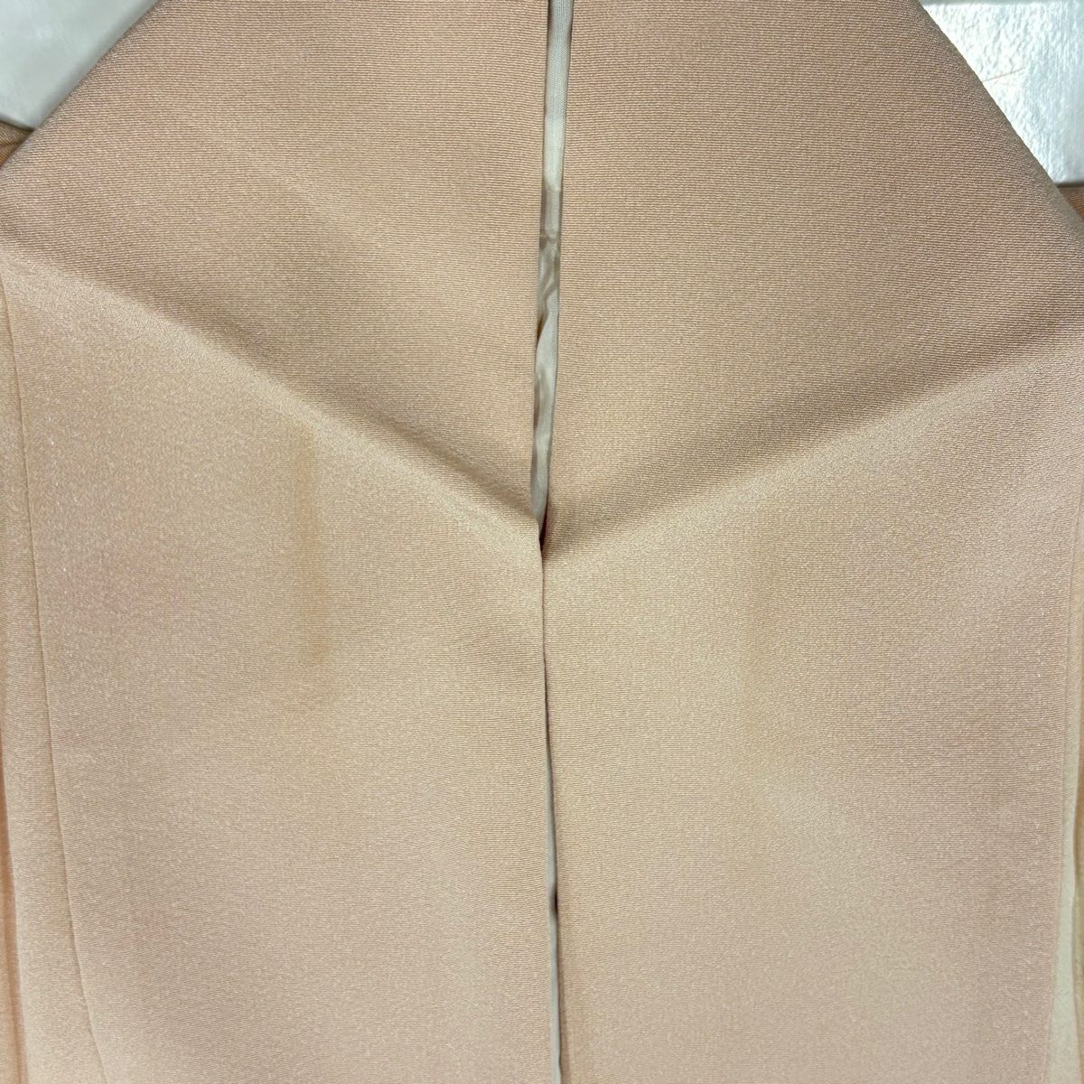 訪問服 身長152cm 袖長64cm M 雙層 櫻花 山脈 金彩裝飾 絞染 淺粉色 純蠶絲 優品級