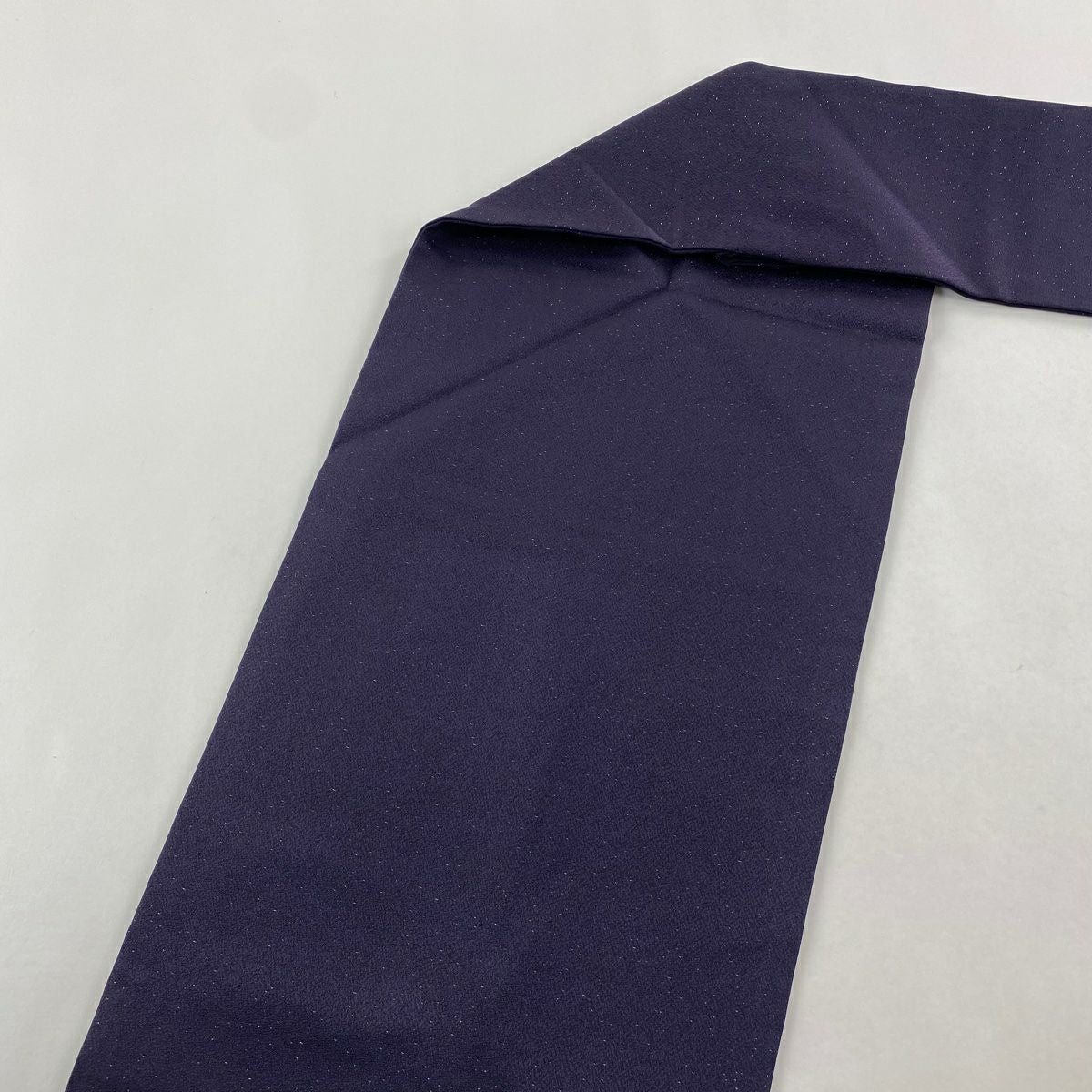 【美品】 名古屋帶 逸品級 人物 草花紋 金銀彩 漸層 紫 純蠶絲