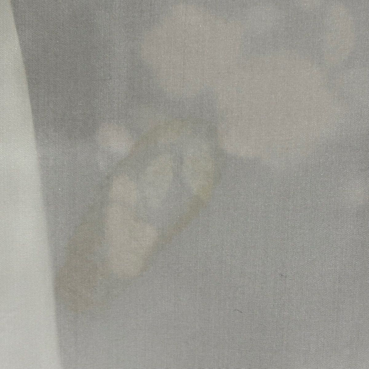付下 身長159cm 袖長63.5cm S 雙層 落款有 草花紋紋 波紋 漸層 小豆 純蠶絲 名品級 一つ紋