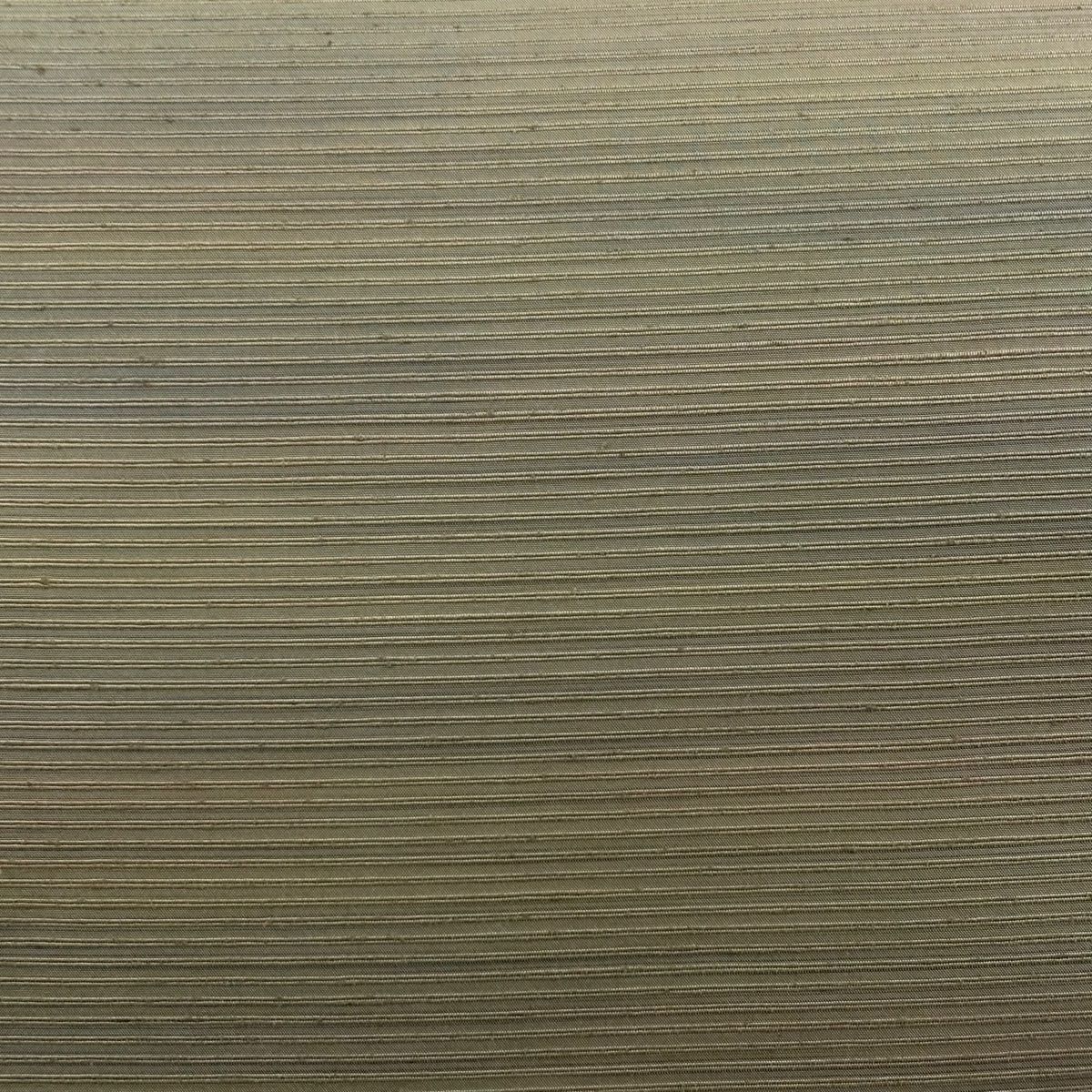 【美品】 袋帶 名品級 紬織織 縞 灰綠 お太鼓圖案 純蠶絲