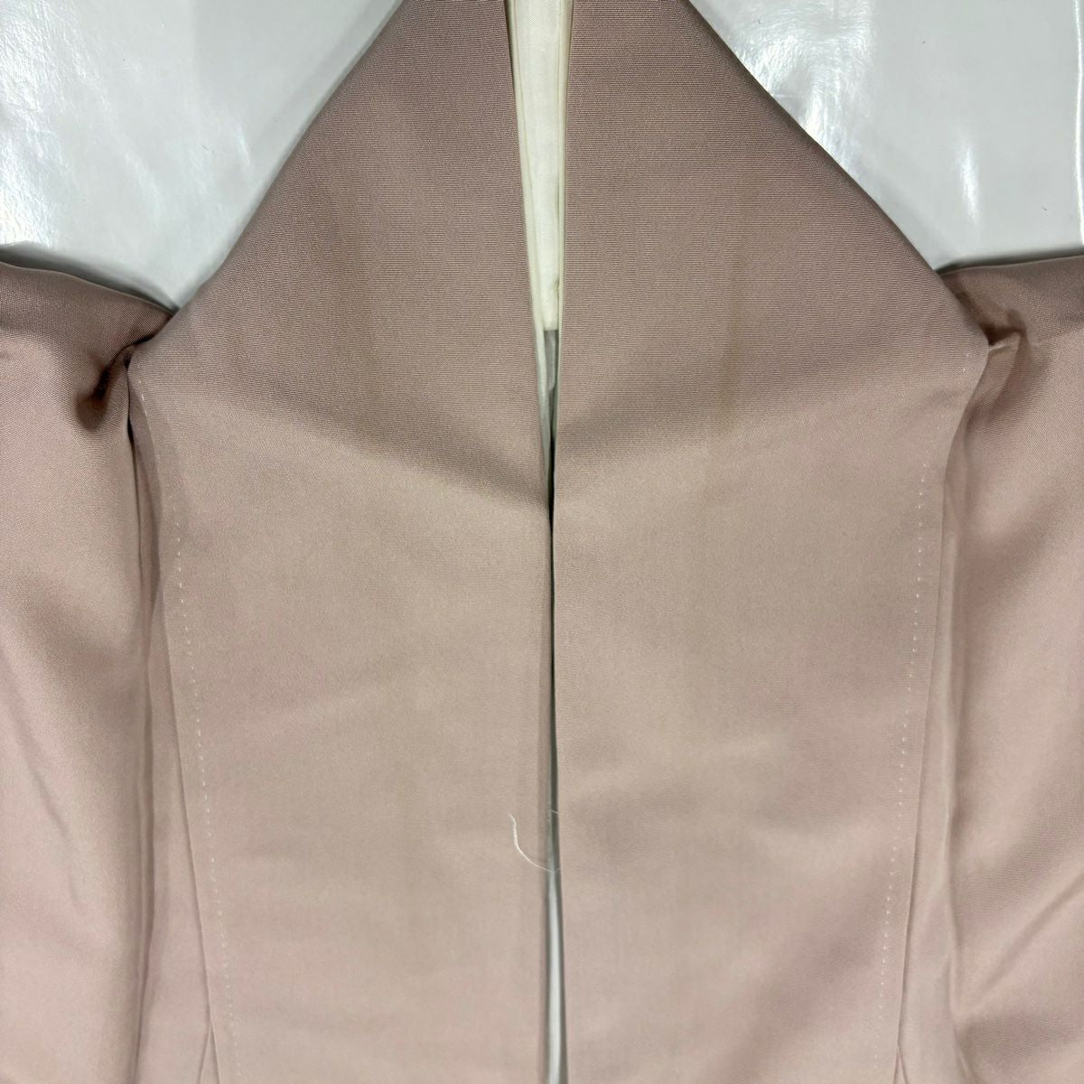 留袖禮服禮服 身長154cm 袖長64cm M 雙層 家屋 松樹竹子梅花 金絲 金銀彩 淺粉色 純蠶絲 優品級 一個紋