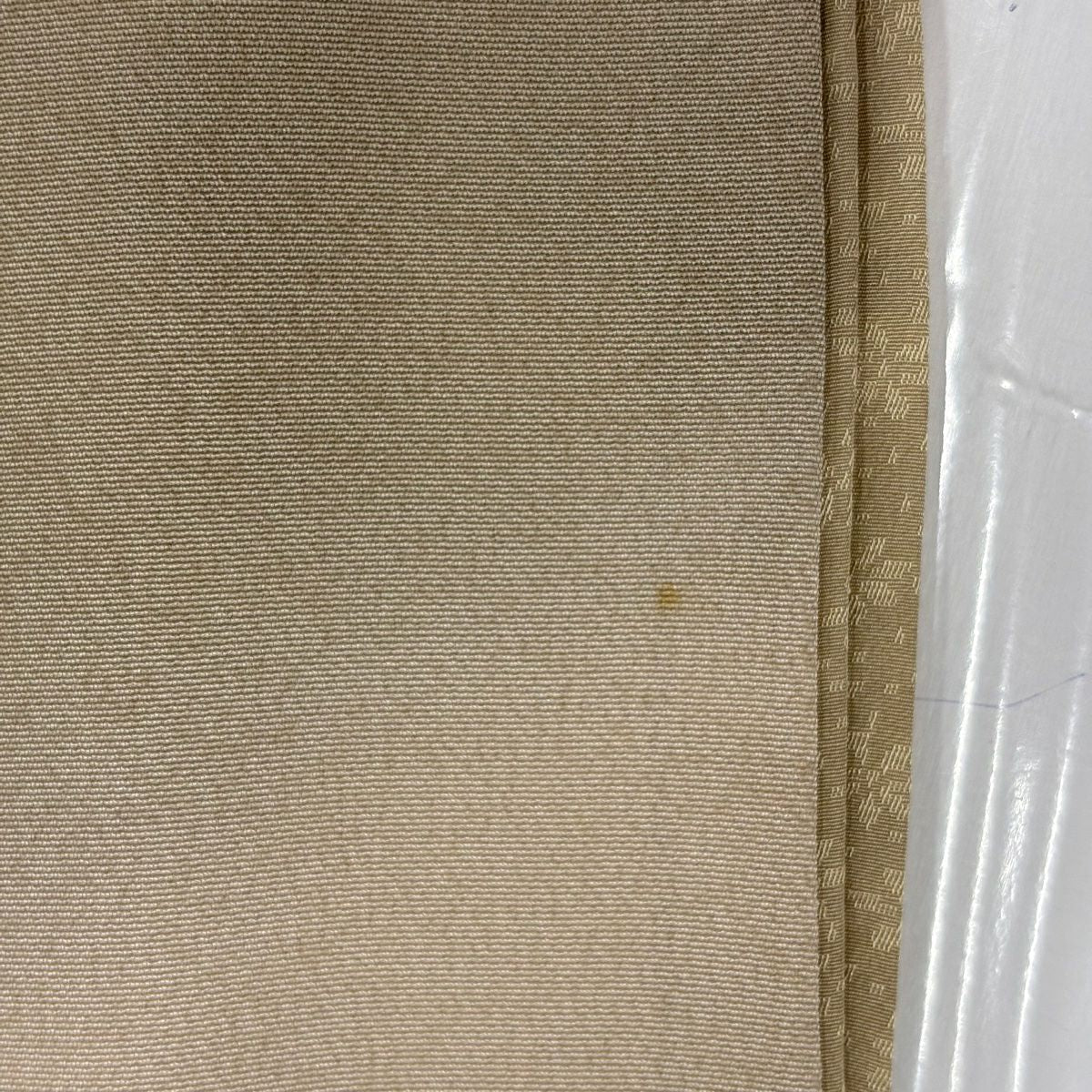 訪問服 身長164cm 袖長64.5cm M 雙層 建物 松樹梅花 金銀彩 漸層 灰綠 純蠶絲 優品級