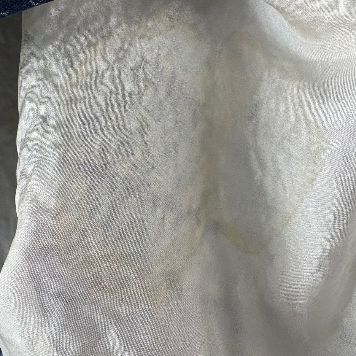 振袖禮服 身長165cm 袖長69cm L 雙層 辻花染 霞 金通し 深藍 純蠶絲 逸品級