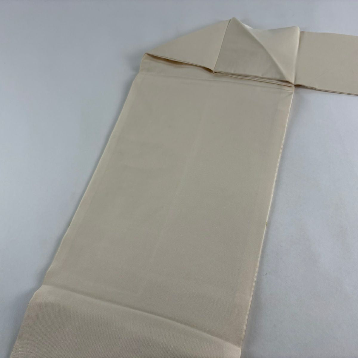 名古屋帶 優品級 草花紋 金銀彩 奶油色 純蠶絲