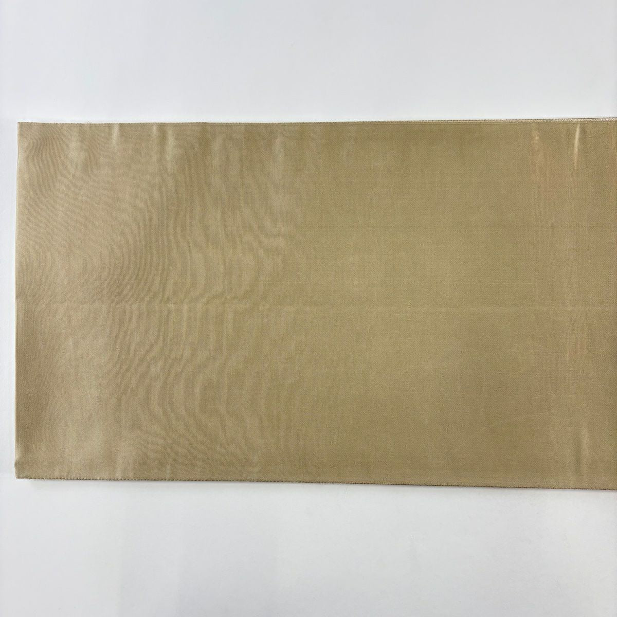 袋帶 名品級 圓紋 鳥 米色 全通 純蠶絲
