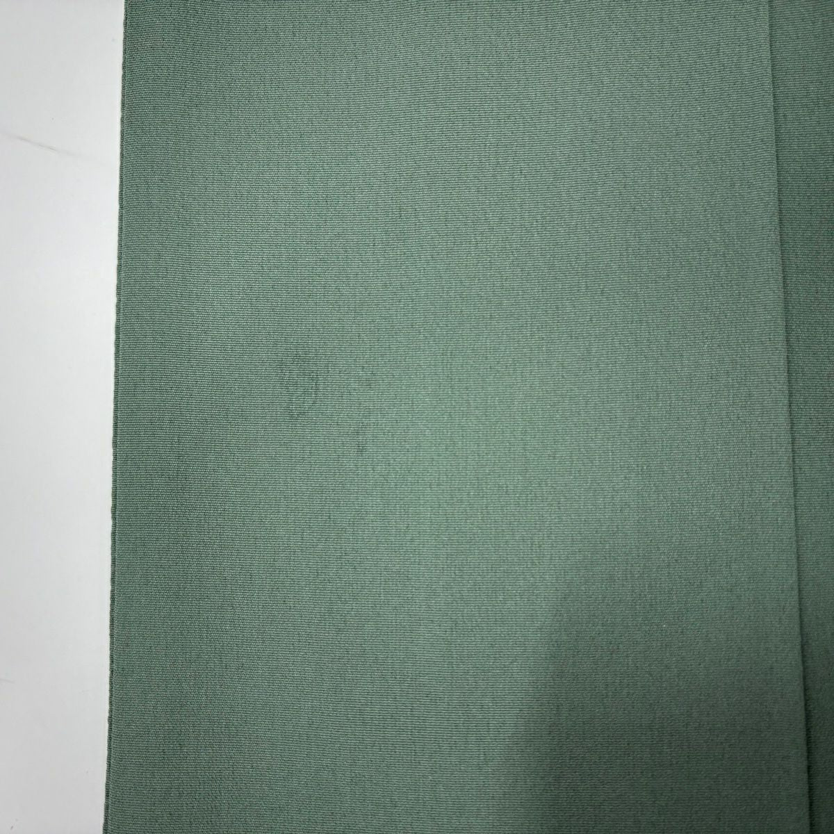 振袖禮服 身長155cm 袖長62.5cm S 雙層 草花紋紋 手毬 染分 漸層 灰綠 純蠶絲 名品級