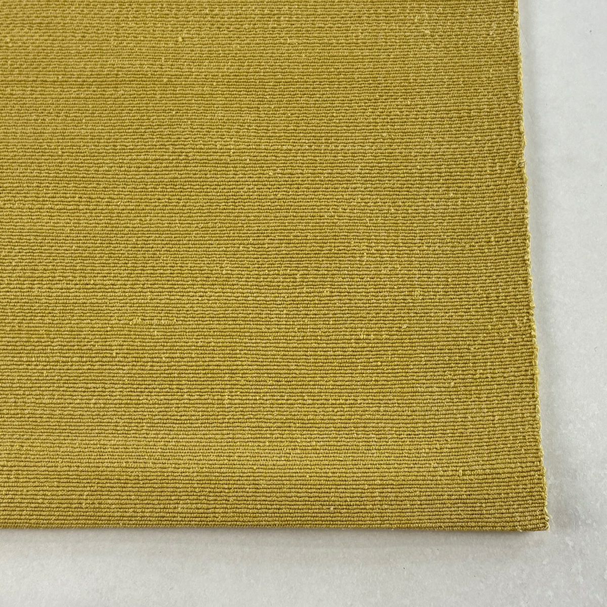 【美品】名古屋帶 逸品級 證書附帶 松樹葉仕立 八寸名古屋帶 紬織織 新島染織工房 縞 幾何學圖案 花織 抹茶 純蠶絲