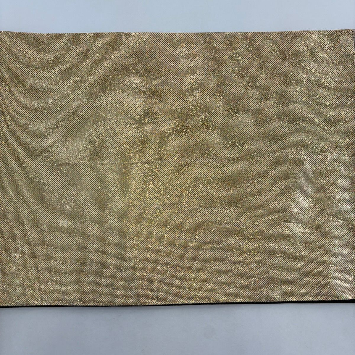 【美品】 袋帶 秀品級 振袖禮服禮服用 手毬 草花紋紋 金絲 金金箔 金色 六通 純蠶絲