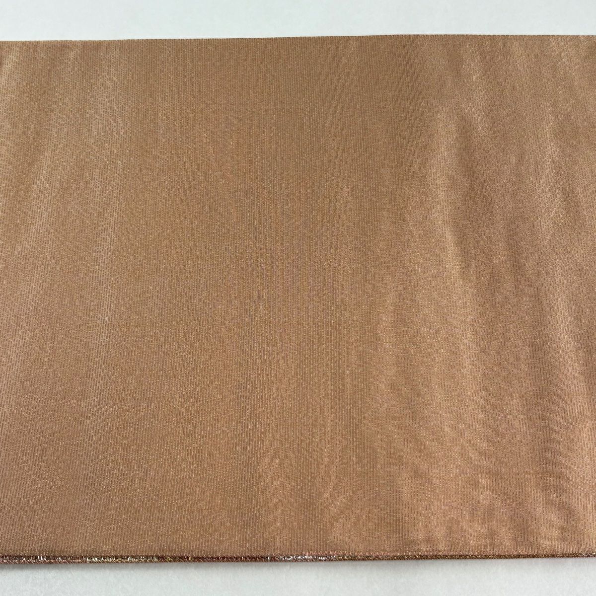 【美品】 袋帶 秀品級 霞 金金箔 粉紅 全通 純蠶絲