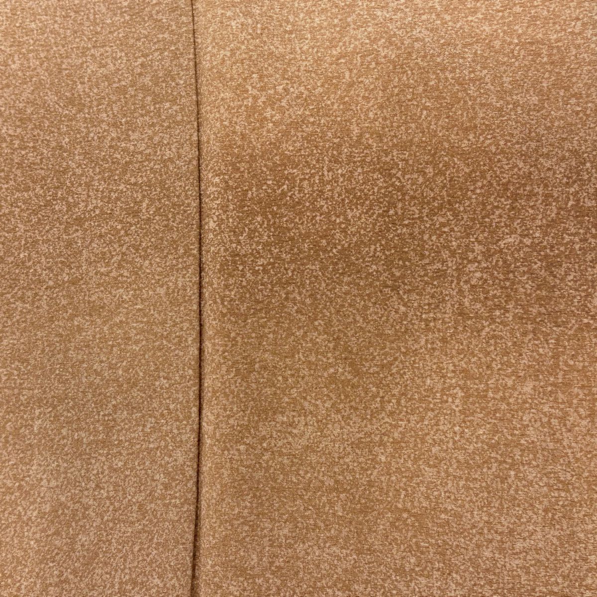 【美品】 付下 身長153.5cm 袖長62.5cm S 雙層 霞 幾何圖案 漸層 淺橙色 純蠶絲 優品級 一個紋