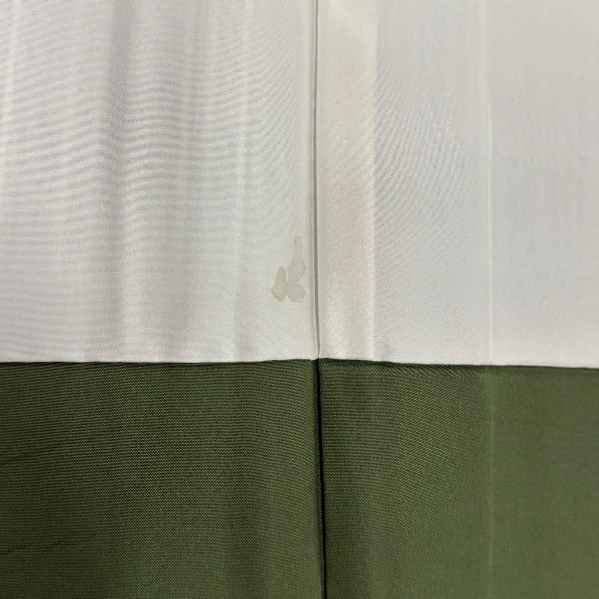 小紋 身長157cm 袖長64.5cm M 雙層 縱條 灰紫 純蠶絲 秀品級