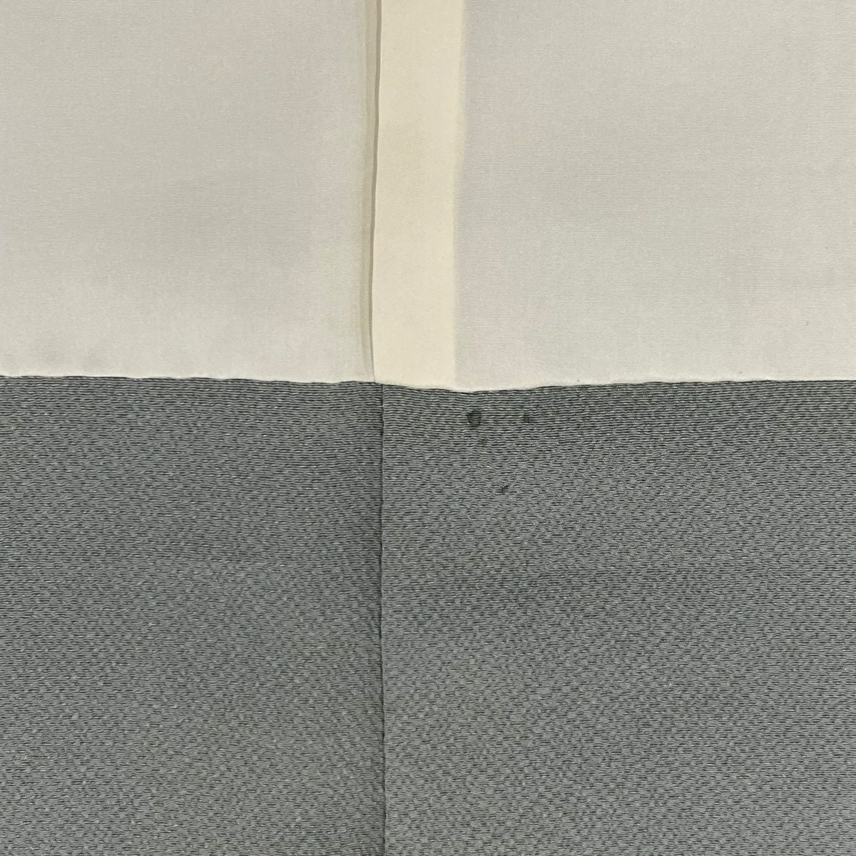 訪問服 身長167cm 袖長64.5cm M 雙層 辻花染 金彩裝飾 漸層 青灰 純蠶絲 名品級