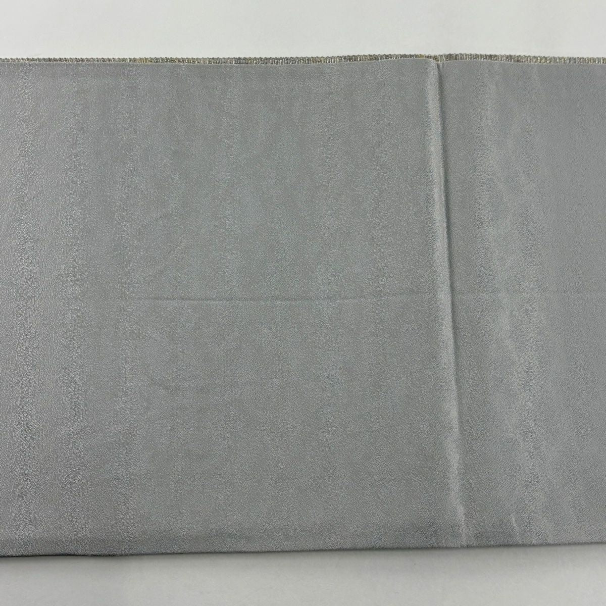 【美品】 袋帶 秀品級 幾何學 金銀彩 金金箔 米色 大鼓圖案 純蠶絲