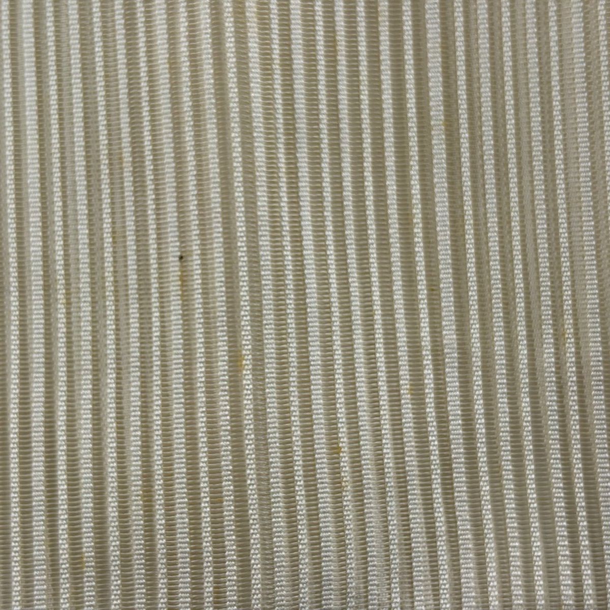 名古屋帶 優品級 夏帶 絽 八寸名古屋帶 松樹葉仕立 紅椿 金銀彩 米色 純蠶絲