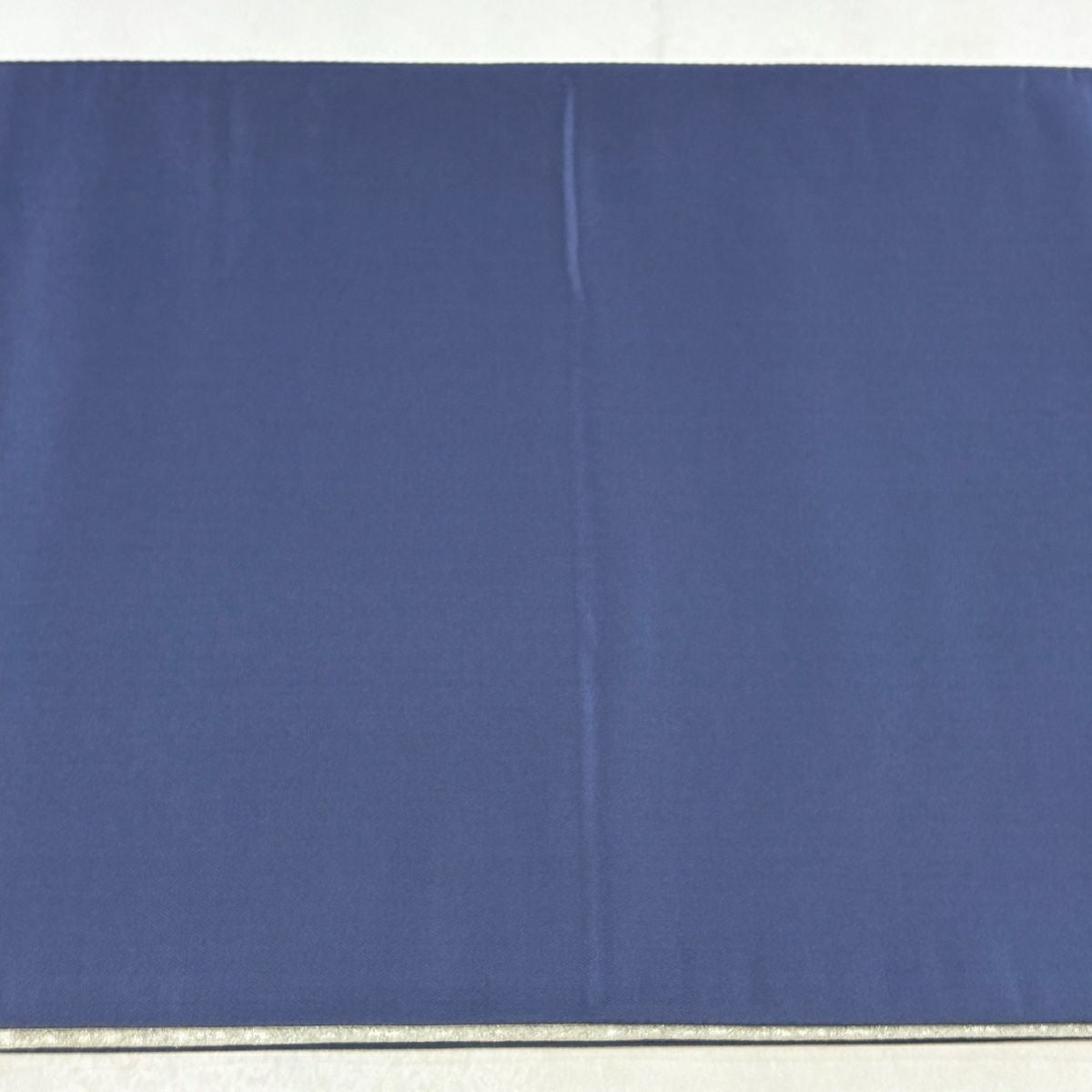 【美品】 袋帶 名品級 花丸紋 松樹竹子梅花 刺繡 銀通 灰色 大鼓圖案 純蠶絲